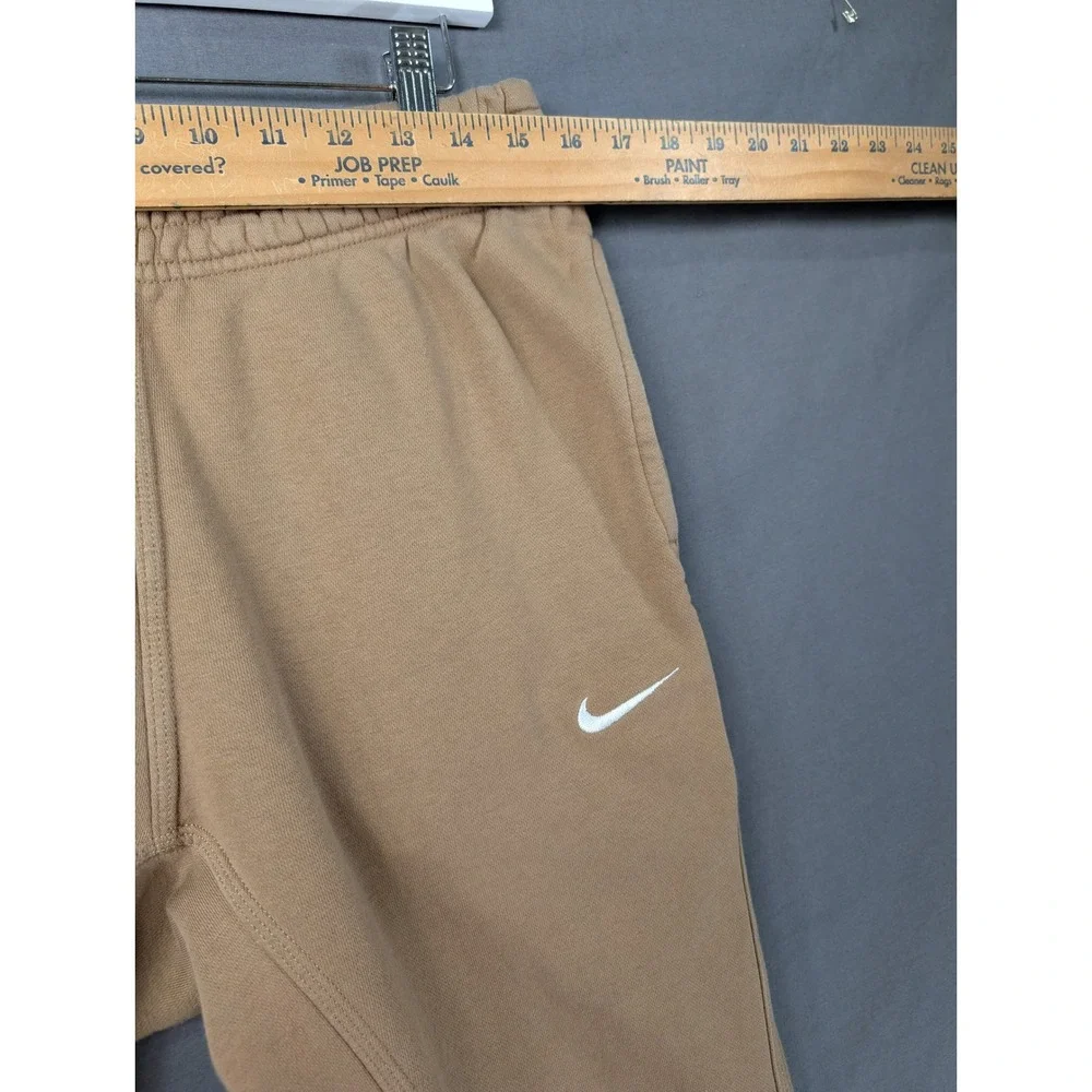 Nike Mens Sportswear Club Fleece Joggers Tan Brown Size Medium